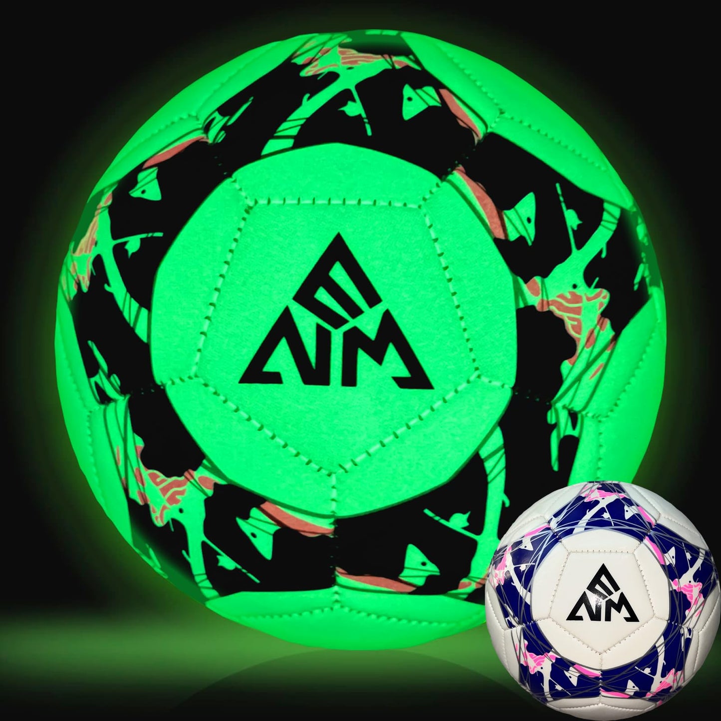 Glow-in-the-Dark Soccer Ball